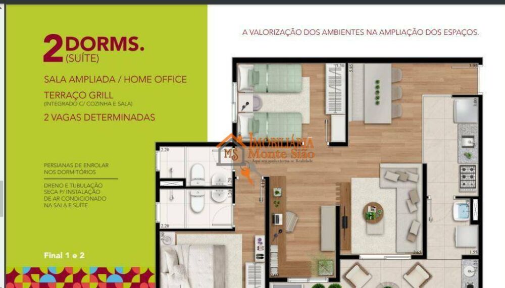 Apartamento, 2 quartos, 45 m² - Foto 21