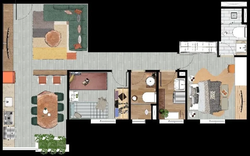 Apartamento, 2 quartos, 76 m² - Foto 12