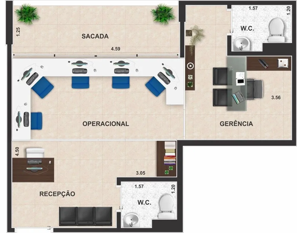 Apartamento, 2 quartos - Foto 12