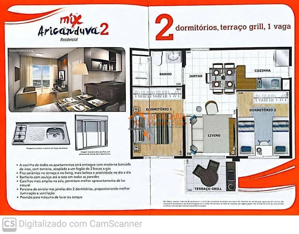 Apartamento, 2 quartos, 48 m² - Foto 8