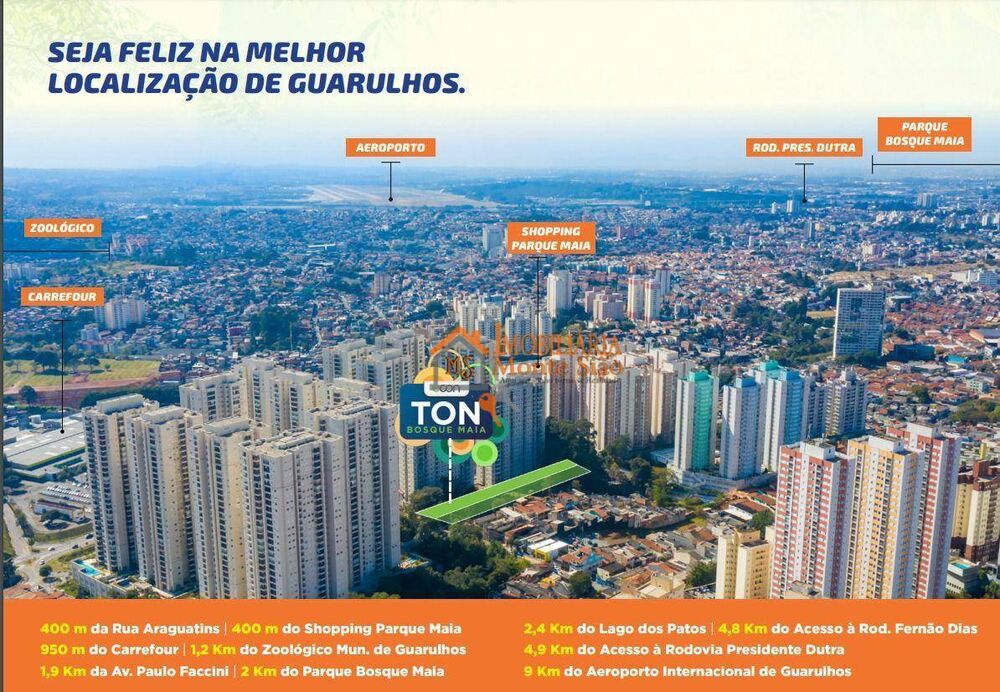 Apartamento, 2 quartos, 41 m² - Foto 2