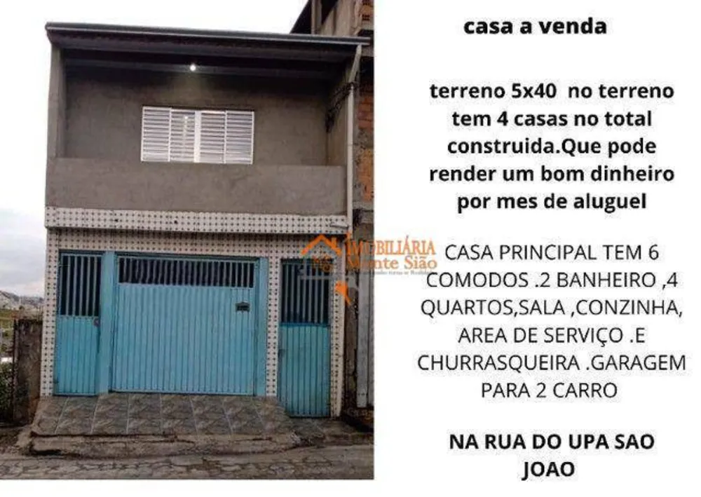 Casa, 6 quartos, 200 m² - Foto 1
