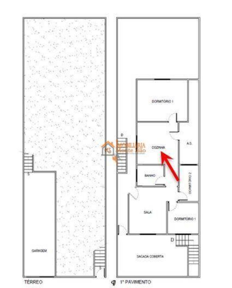 Sobrado, 3 quartos, 164 m² - Foto 1