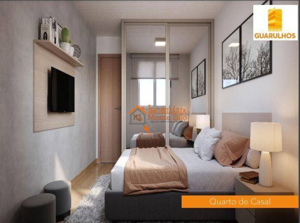 Apartamento à venda com 2 quartos, 37m² - Foto 4