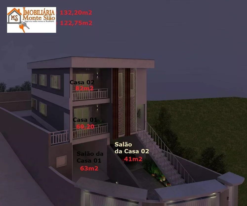 Casa, 2 quartos, 82 m² - Foto 9