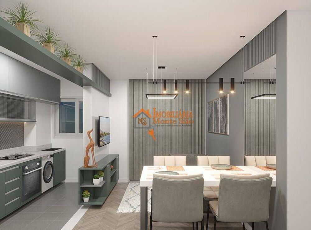 Apartamento à venda com 2 quartos, 46m² - Foto 2