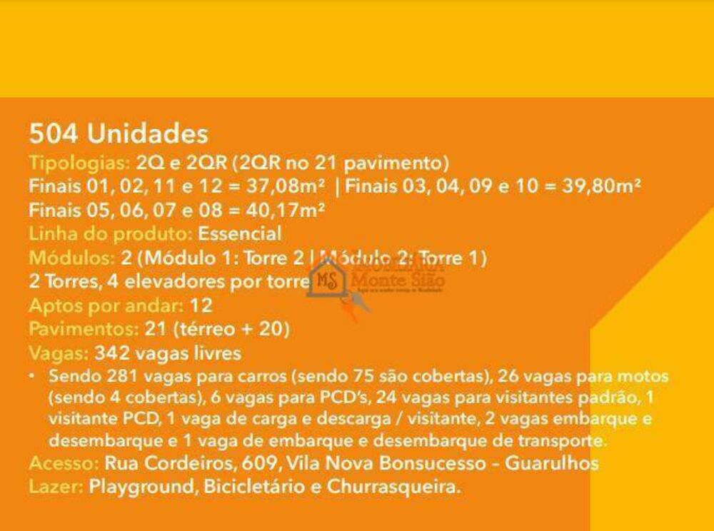 Apartamento, 2 quartos, 37 m² - Foto 17