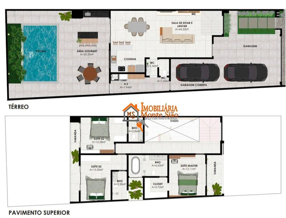 Sobrado, 3 quartos, 176 m² - Foto 5