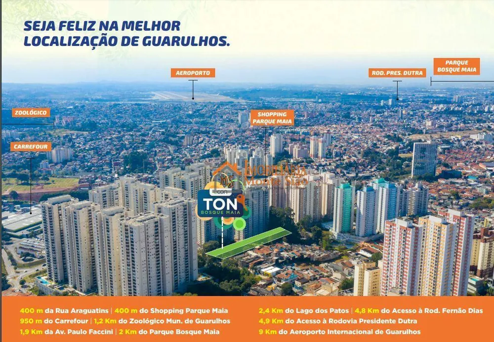 Apartamento, 2 quartos, 43 m² - Foto 2