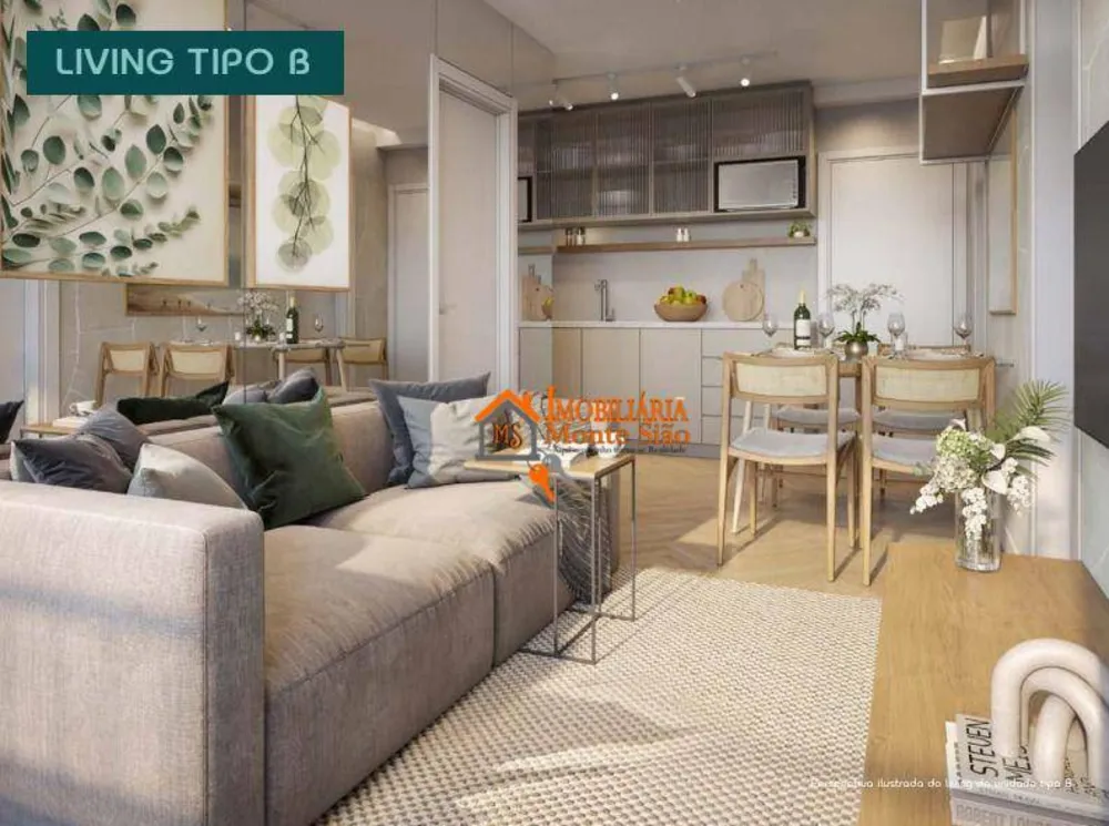 Apartamento, 2 quartos, 46 m² - Foto 1