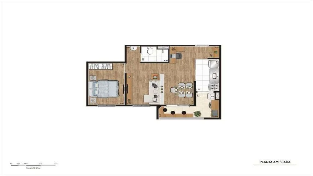Apartamento, 2 quartos, 56 m² - Foto 11