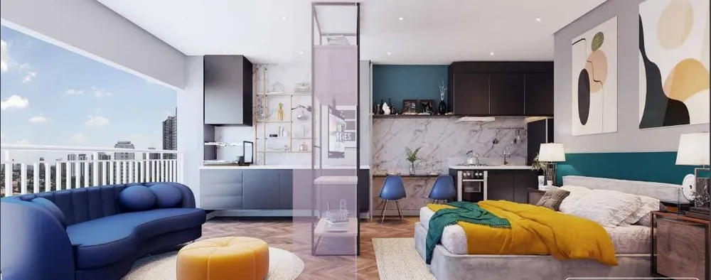 Apartamento, 2 quartos, 56 m² - Foto 2