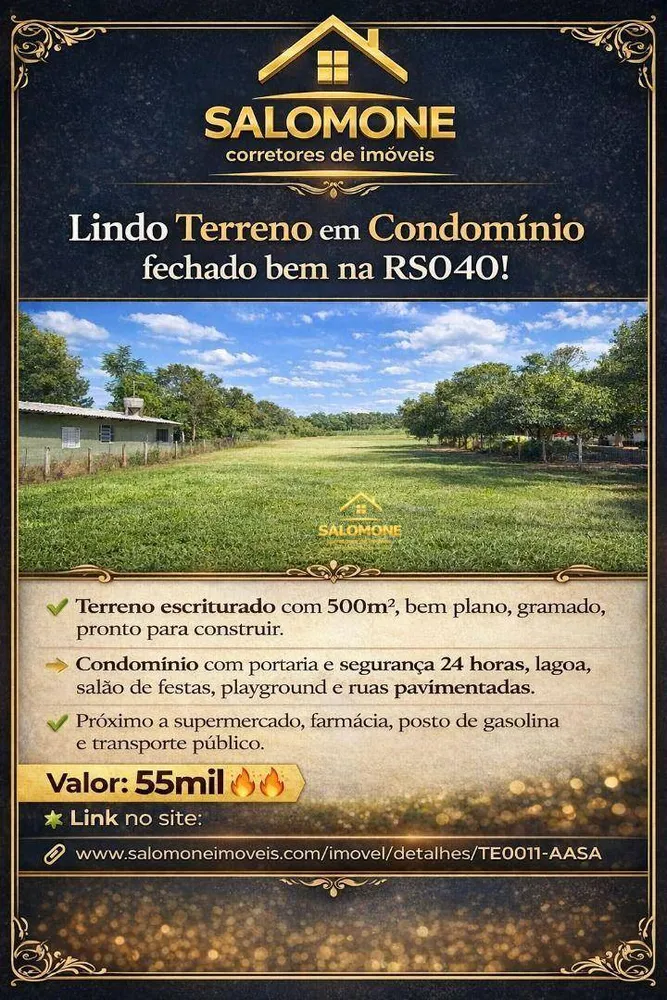 Loteamento e Condomínio, 500 m² - Foto 4