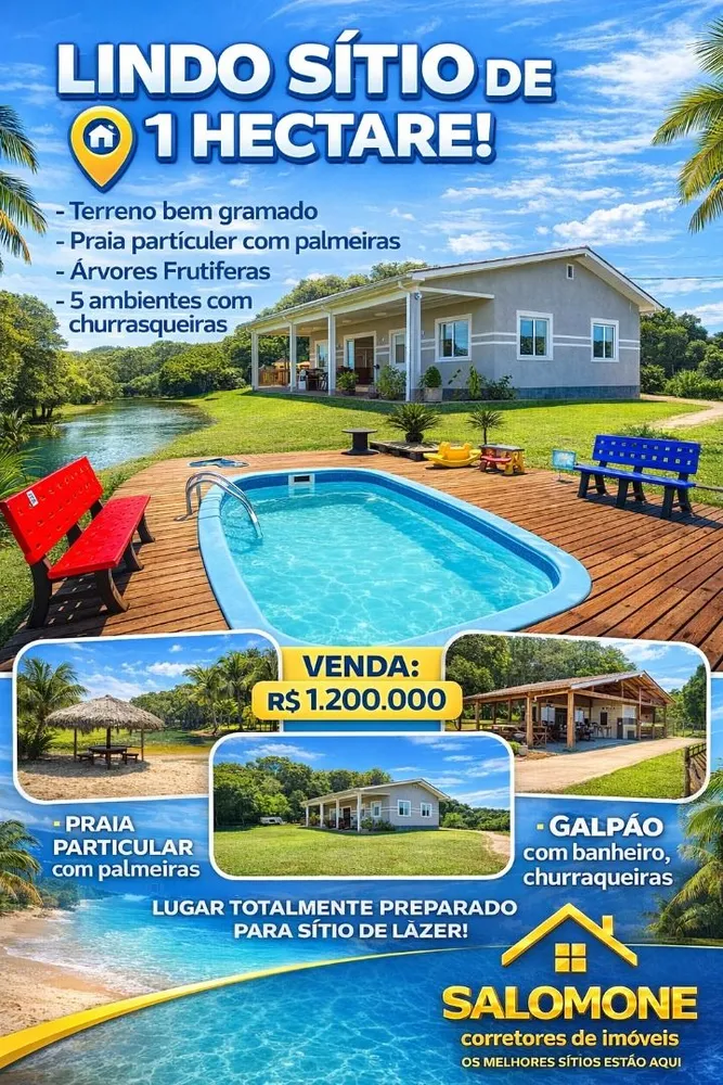 Sítio, 2 quartos, 10000 m² - Foto 12