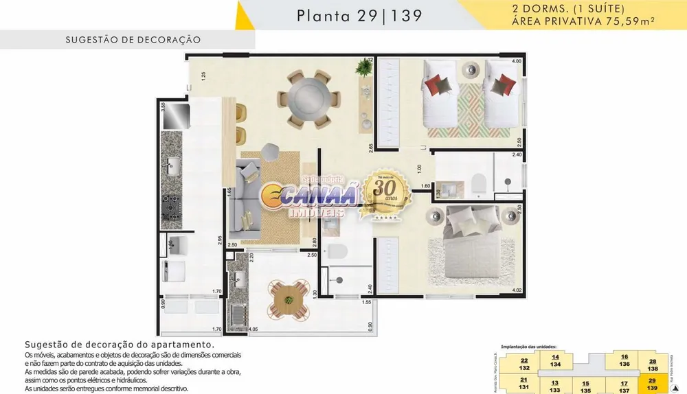 Apartamento, 2 quartos, 75 m² - Foto 11