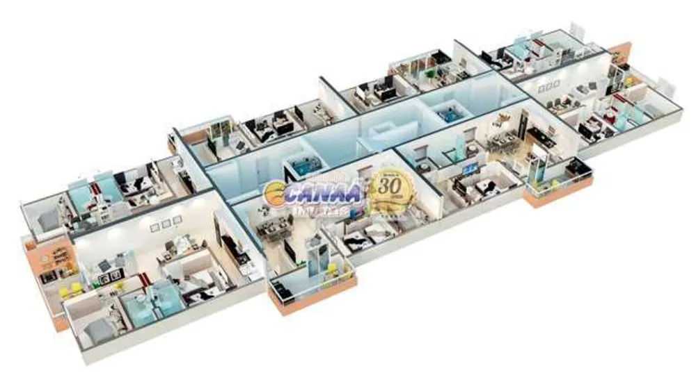 Apartamento, 2 quartos, 60 m² - Foto 2