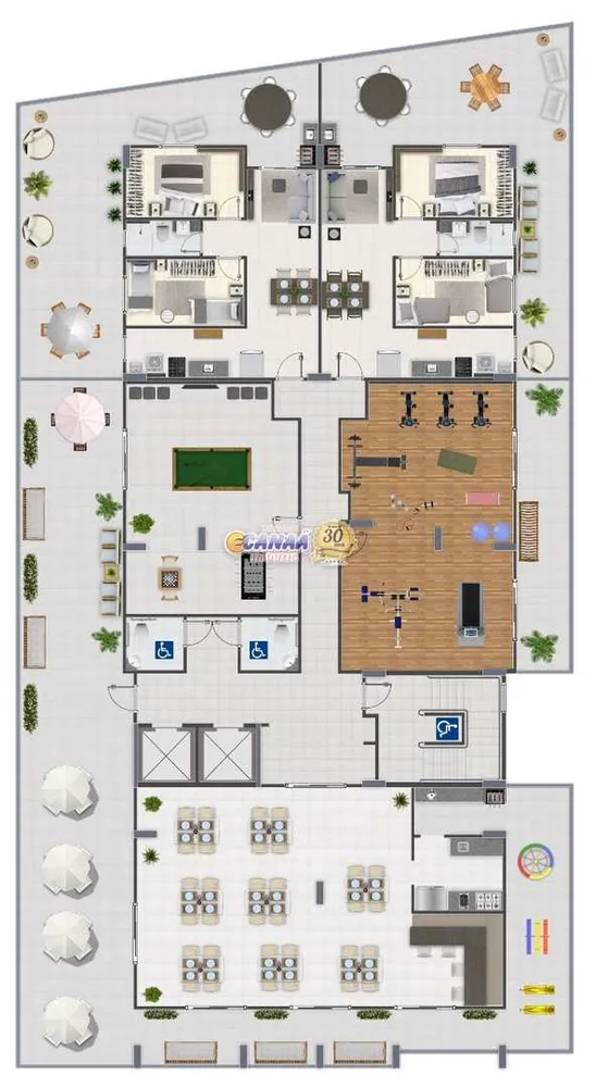 Apartamento, 2 quartos, 55 m² - Foto 4