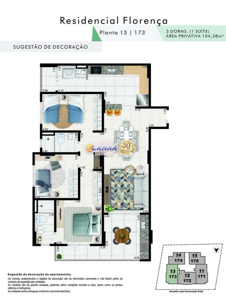 Apartamento, 3 quartos, 104 m² - Foto 10