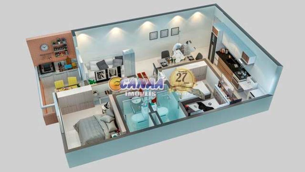 Apartamento, 2 quartos, 60 m² - Foto 11
