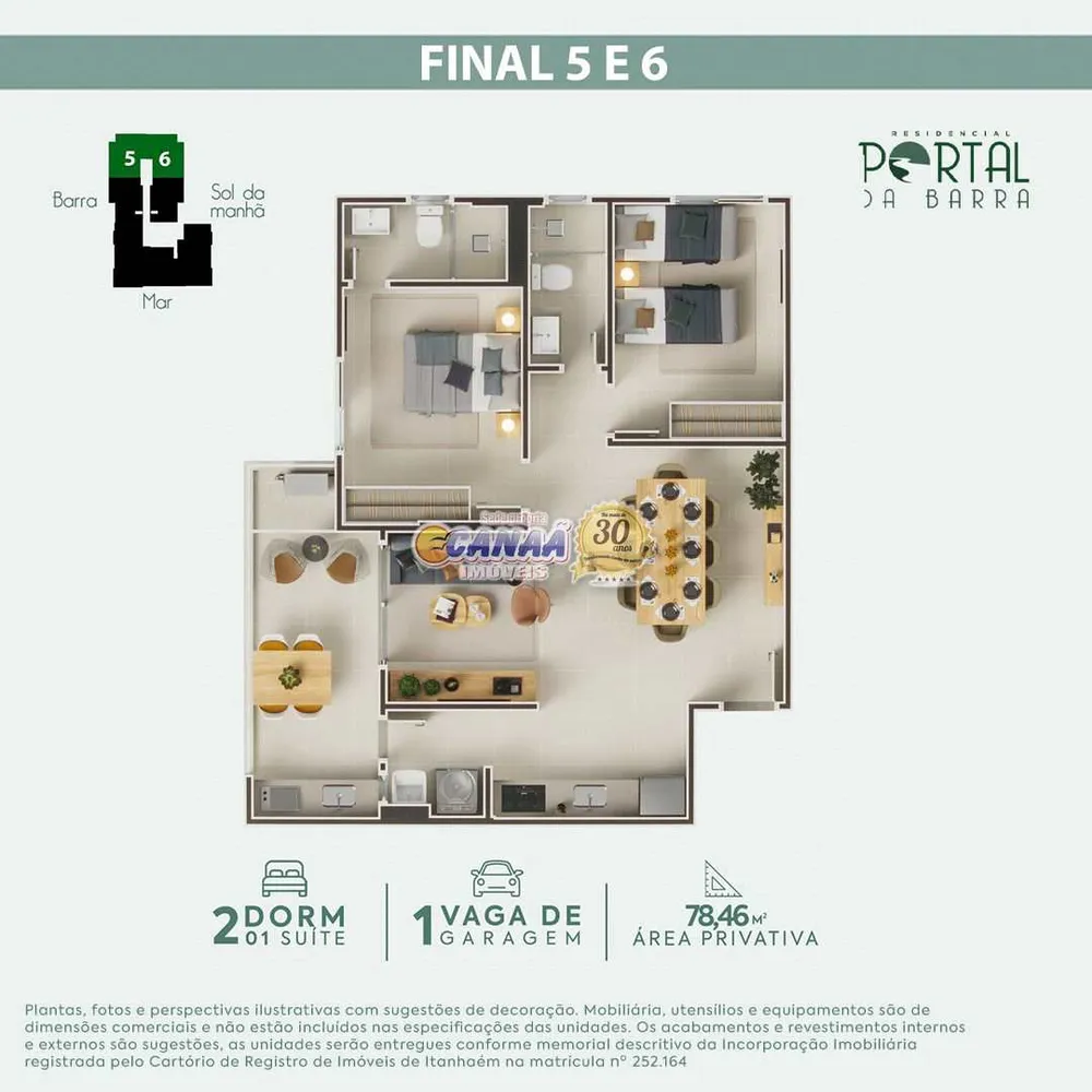 Apartamento, 2 quartos, 78 m² - Foto 15