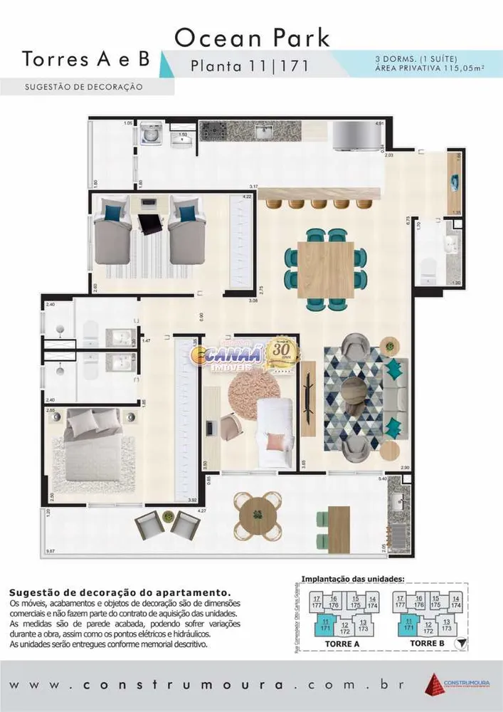 Apartamento, 3 quartos, 115 m² - Foto 12