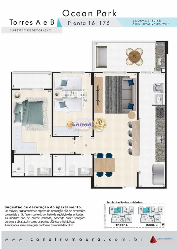 Apartamento, 2 quartos, 82 m² - Foto 16