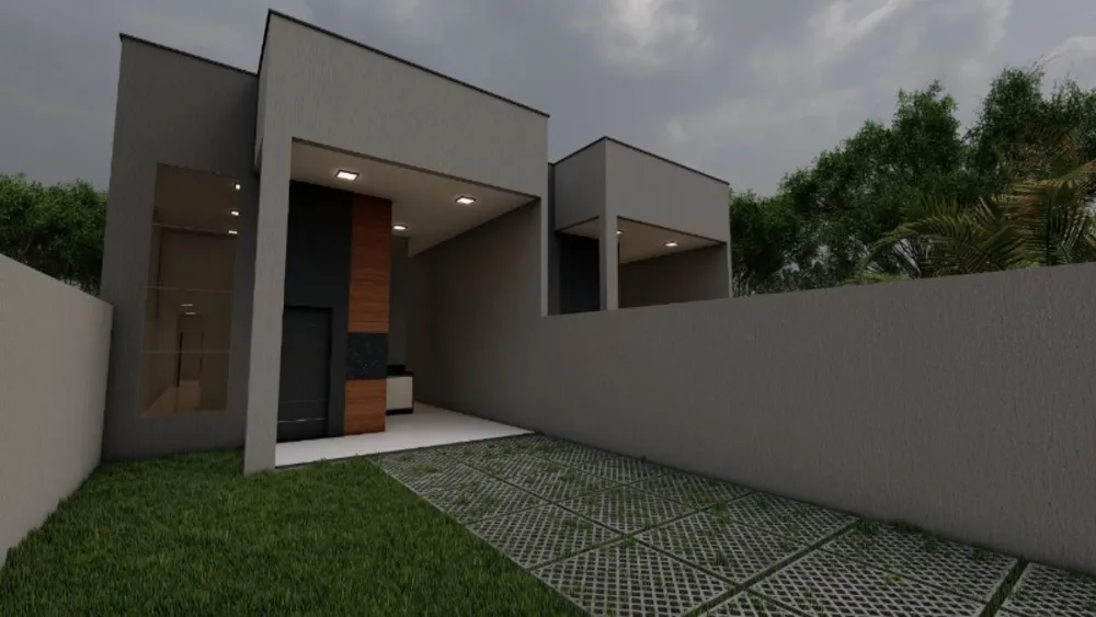 Casa, 3 quartos, 74 m² - Foto 1