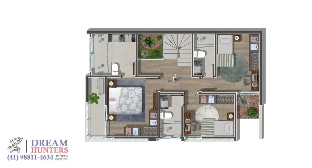 Casa de Condomínio, 3 quartos - Foto 10