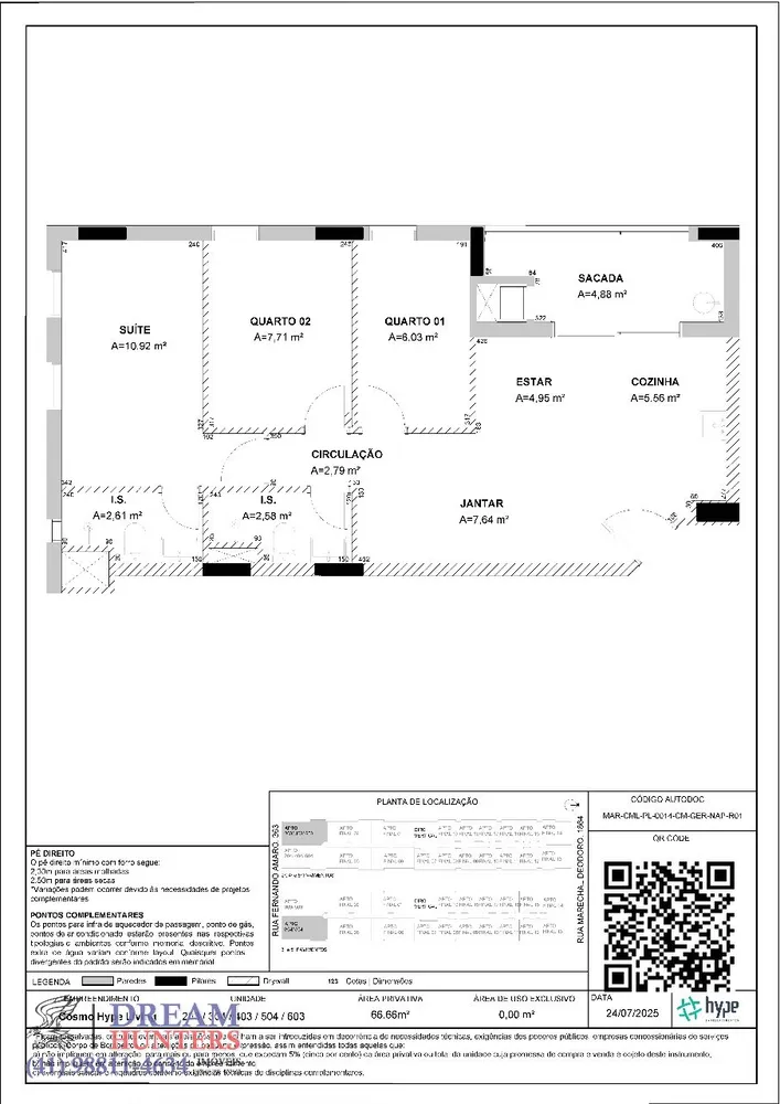 Apartamento, 3 quartos, 66 m² - Foto 11