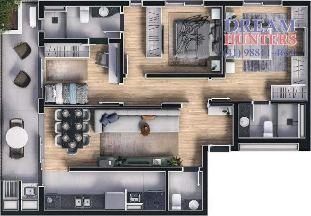 Apartamento, 3 quartos, 90 m² - Foto 12
