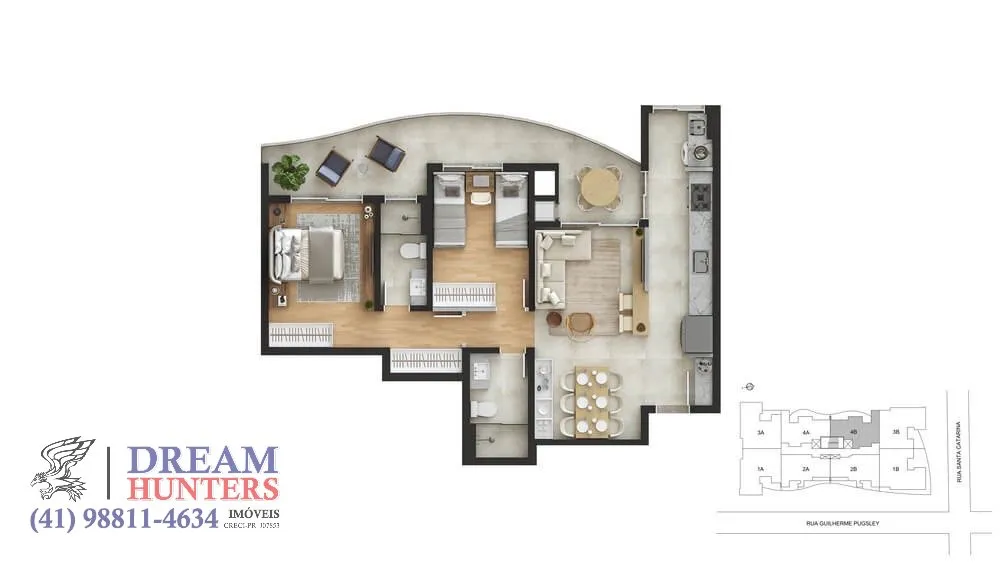 Apartamento, 2 quartos, 77 m² - Foto 19