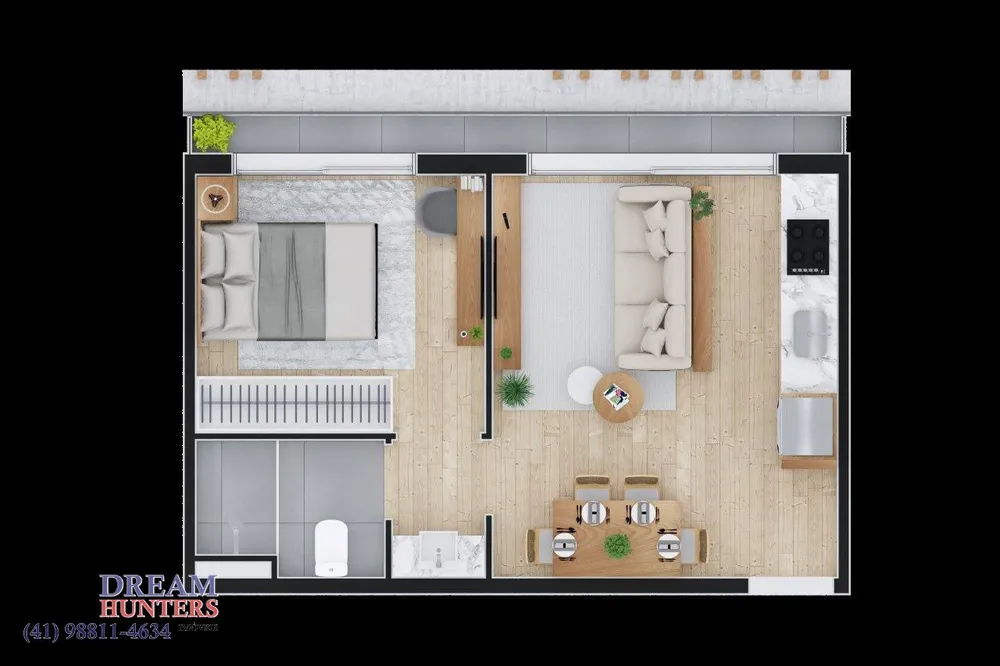 Apartamento, 1 quarto, 38 m² - Foto 20