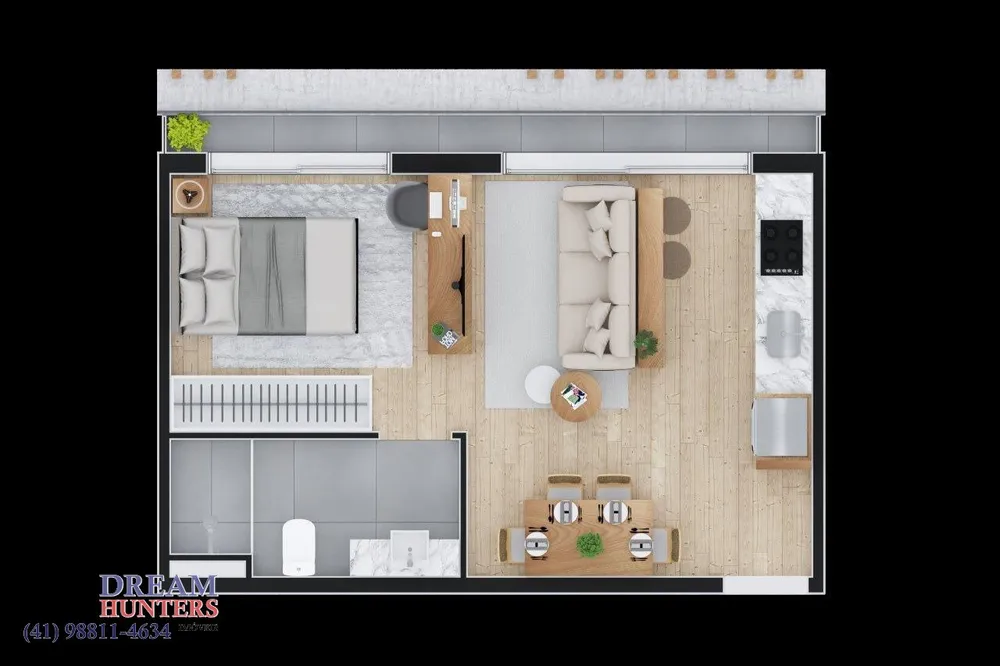 Apartamento, 1 quarto, 38 m² - Foto 16