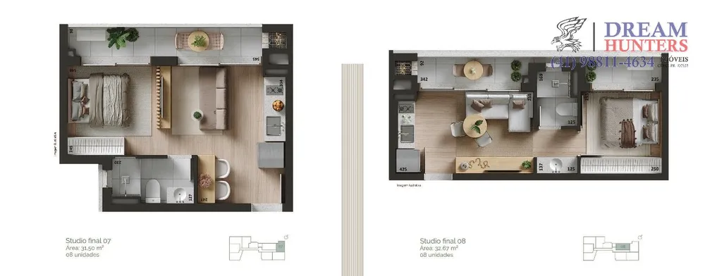 Apartamento, 1 quarto, 32 m² - Foto 12