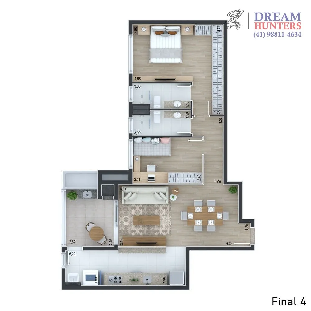 Apartamento, 2 quartos, 94 m² - Foto 13