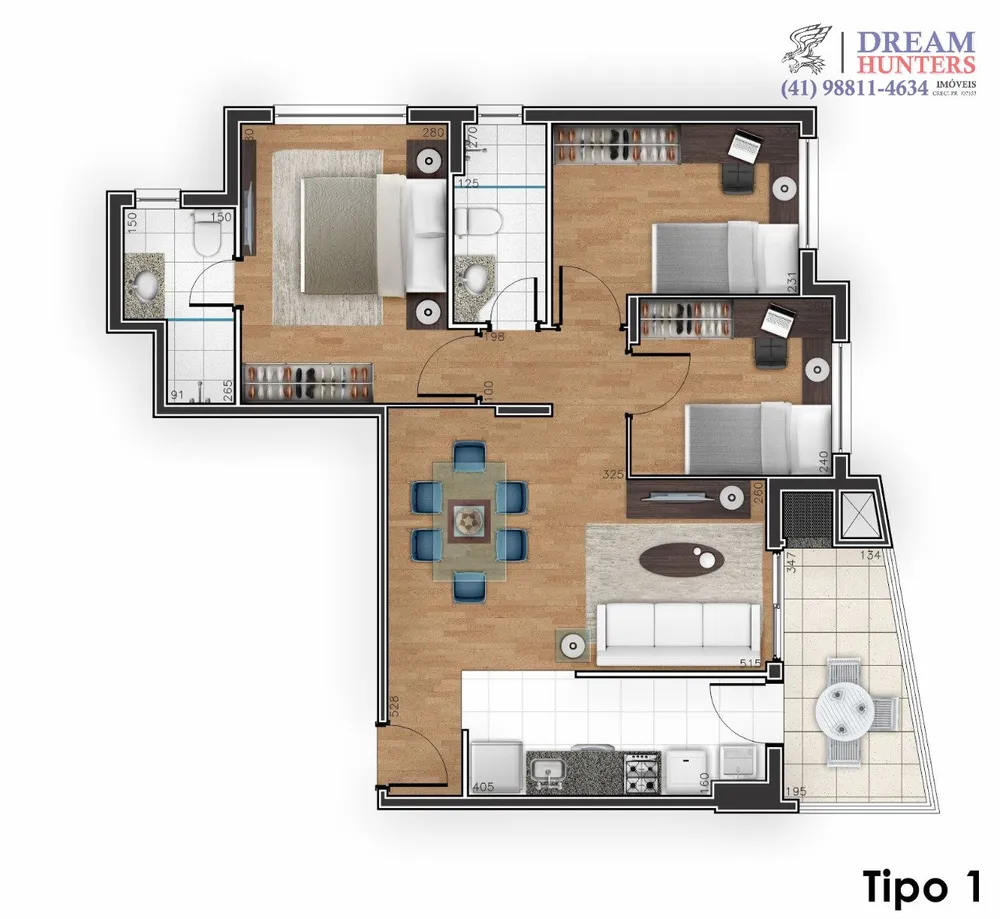 Apartamento, 3 quartos, 77 m² - Foto 10