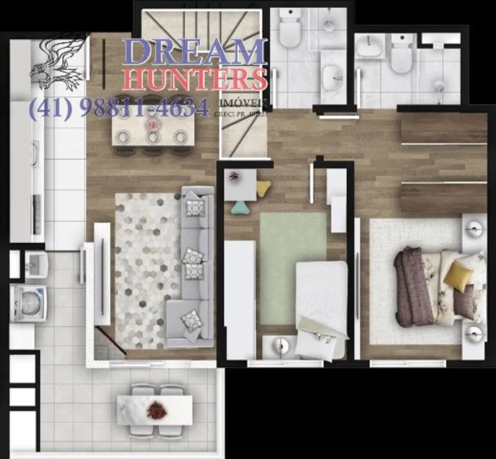 Cobertura, 3 quartos, 165 m² - Foto 12