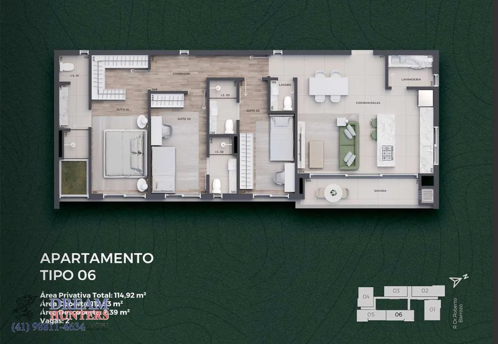 Apartamento, 3 quartos, 112 m² - Foto 8