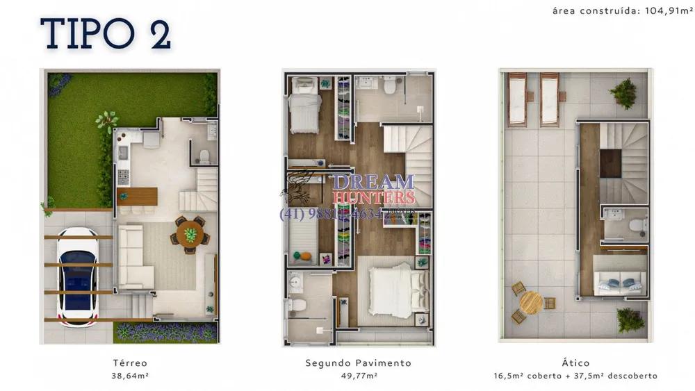 Casa de Condomínio, 3 quartos - Foto 12