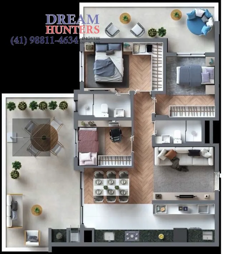 Apartamento, 3 quartos, 109 m² - Foto 4