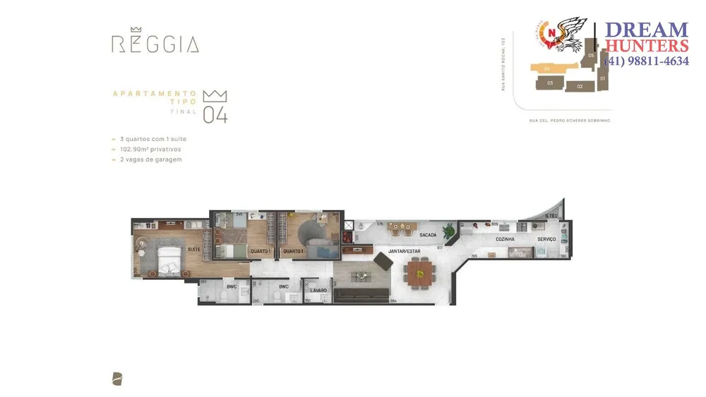 Apartamento, 3 quartos, 102 m² - Foto 10
