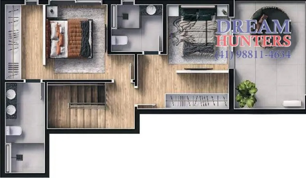 Cobertura, 2 quartos, 128 m² - Foto 8