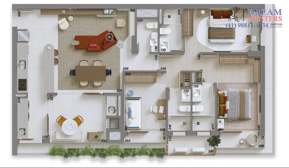 Apartamento, 3 quartos, 122 m² - Foto 6