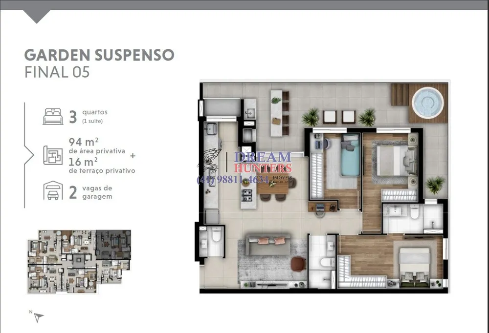 Apartamento, 3 quartos, 110 m² - Foto 7