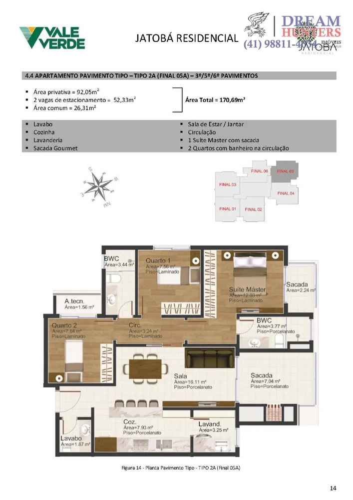 Apartamento, 3 quartos, 91 m² - Foto 9