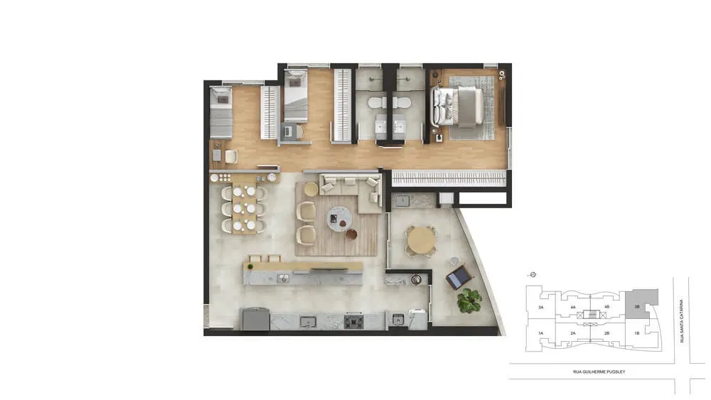 Apartamento, 3 quartos, 96 m² - Foto 6
