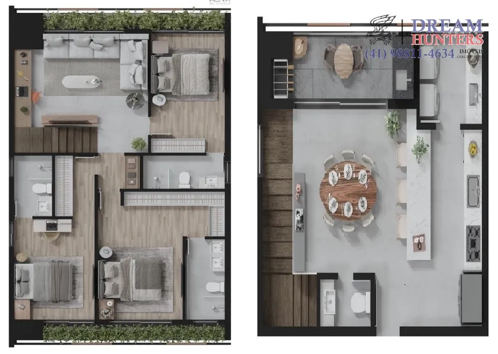 Cobertura, 3 quartos, 138 m² - Foto 5