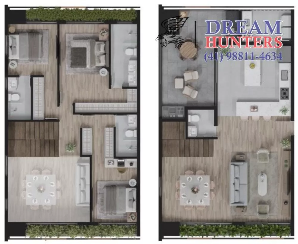 Cobertura, 3 quartos, 138 m² - Foto 4