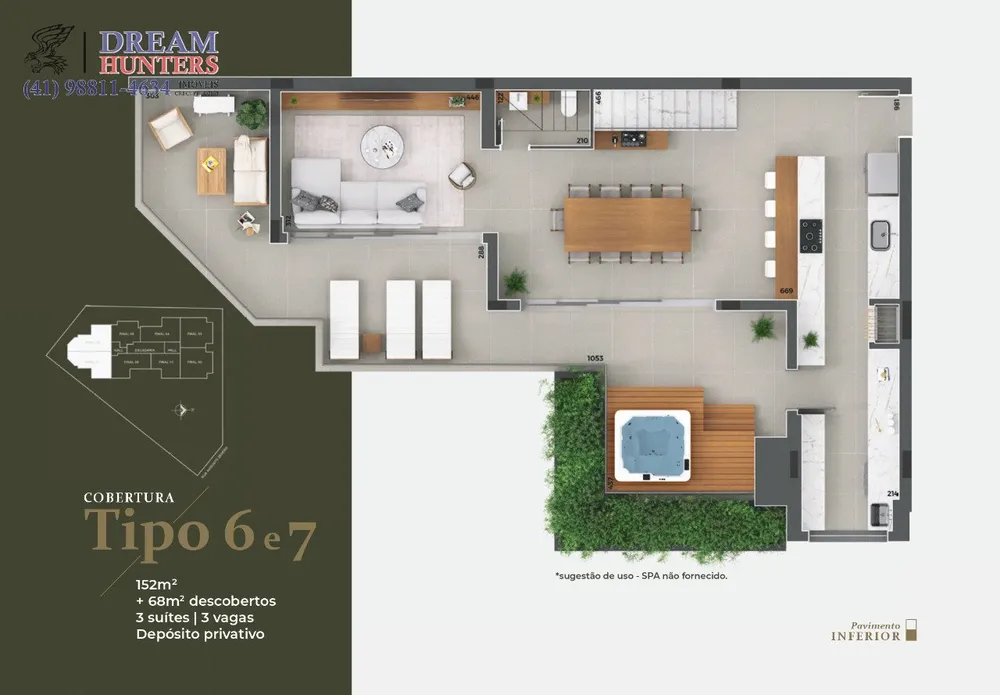 Cobertura, 3 quartos, 220 m² - Foto 10
