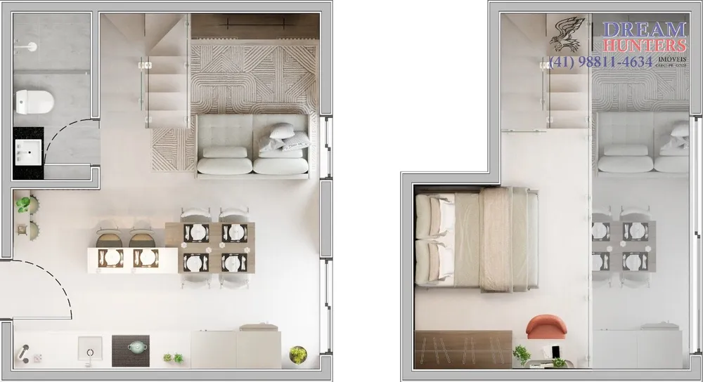 Cobertura, 1 quarto, 51 m² - Foto 5